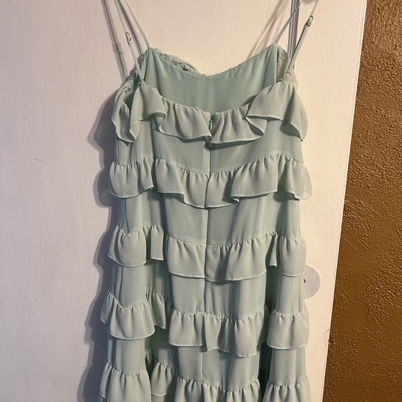 Lovers and Friends Cooper Mini Dress in Seafoam - Picture 5 of 6